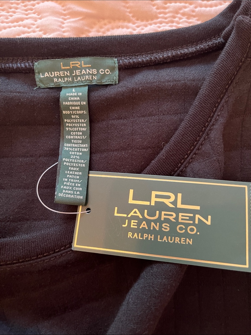 NWT LRL Lauren Jeans Co. Ralph Lauren Sweatshirt - Picture 6 of 8